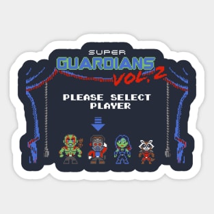 Super Guardian Bros Vol. 2 Sticker